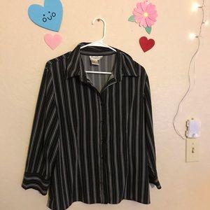 Striped Button Down Shirt